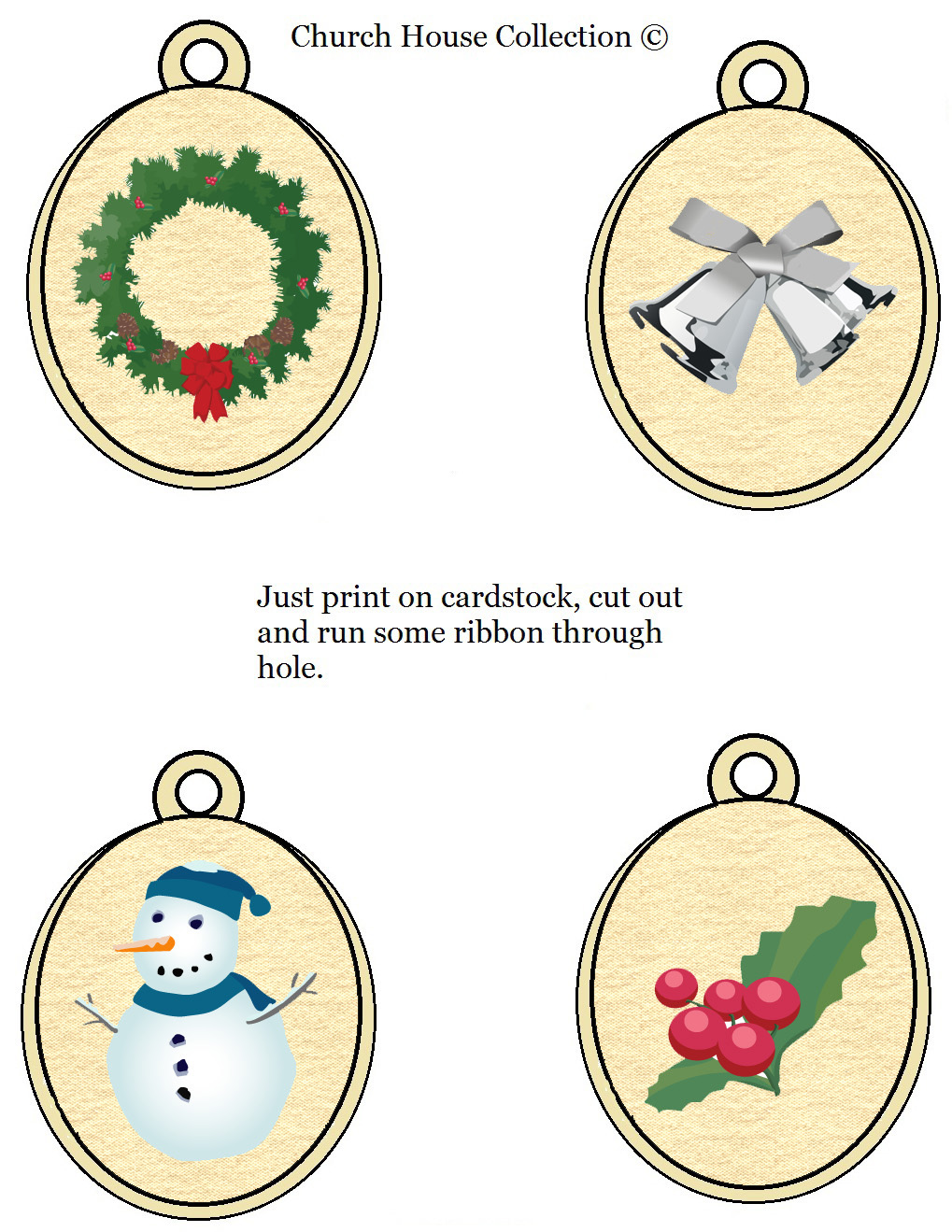 Printable Ornaments